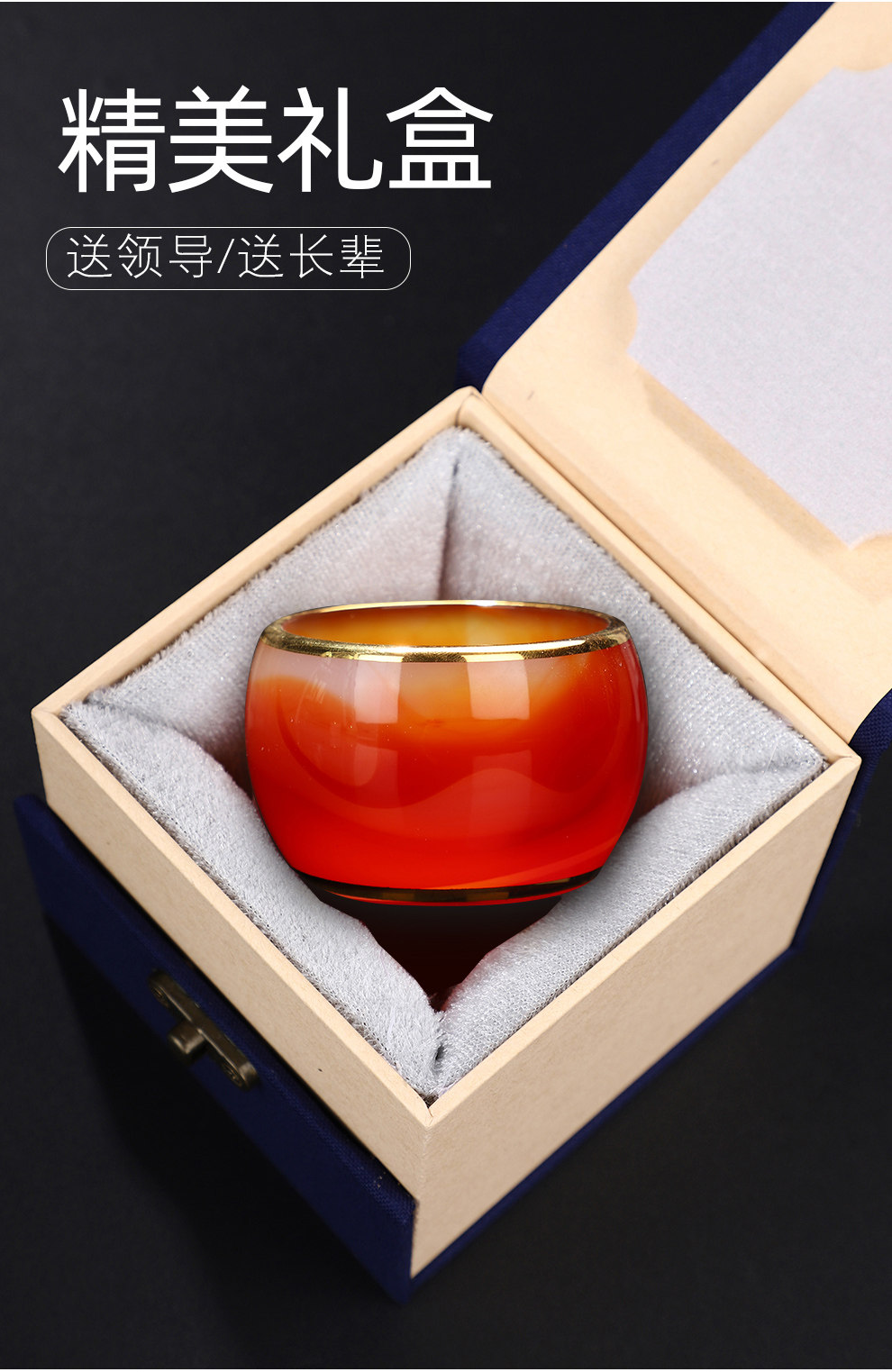 Ликер Cup 琉璃玉瓷白酒杯个人专用轻奢家用小酒杯一口杯一两烈酒杯私人定制 Bo Yao