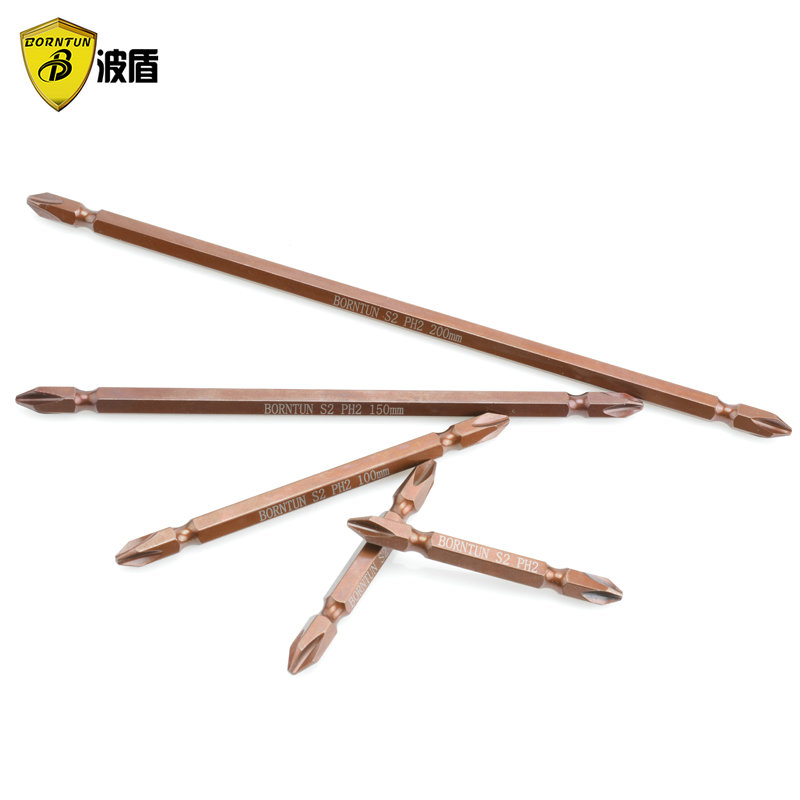 BORNTUN pneumatic screwdriver head S2 alloy steel Pneumatic screwdriver nozzle Screwdriver head Pneumatic screwdriver head