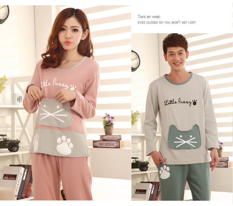 Pyjama mixte en Coton à manches longues - Ref 3006137 Image 11