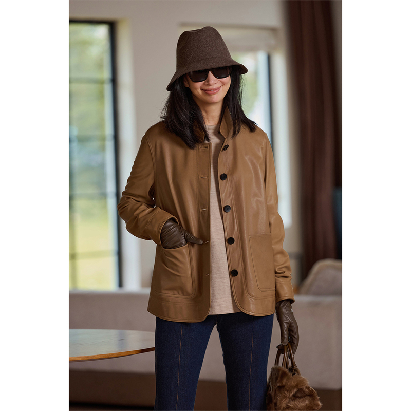 Amandax "Napa Valley Club" Lambskin Reversible Suit Jacket Amandax "Napa Valley Club" Lambskin Reversible Suit Jacket