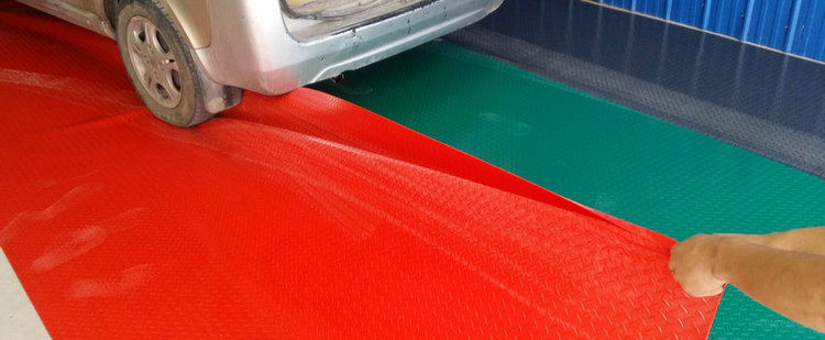 mat PVC chống thấm nhựa cửa thảm sàn ban công vào thảm hành lang thảm nhựa dày mặc - Thảm sàn thảm xốp lót sàn cho bé