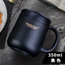 316 Stainless Steel Mark Cup Coffee Cup With Lid With Spoon Home Large Capacity Tea Cup Men And Womens Office Drink Water