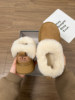 Thick-Soled, Fleece-Lined, Thickened Snow Boots for Women, 2025 Winter New Style, Slip-On Short Boots, Popular Warm Furry Cotton Shoes