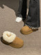 Thick-soled plus velvet thickened snow boots for women 2025 winter new style slip-on short boots hot style warm woolen cotton shoes