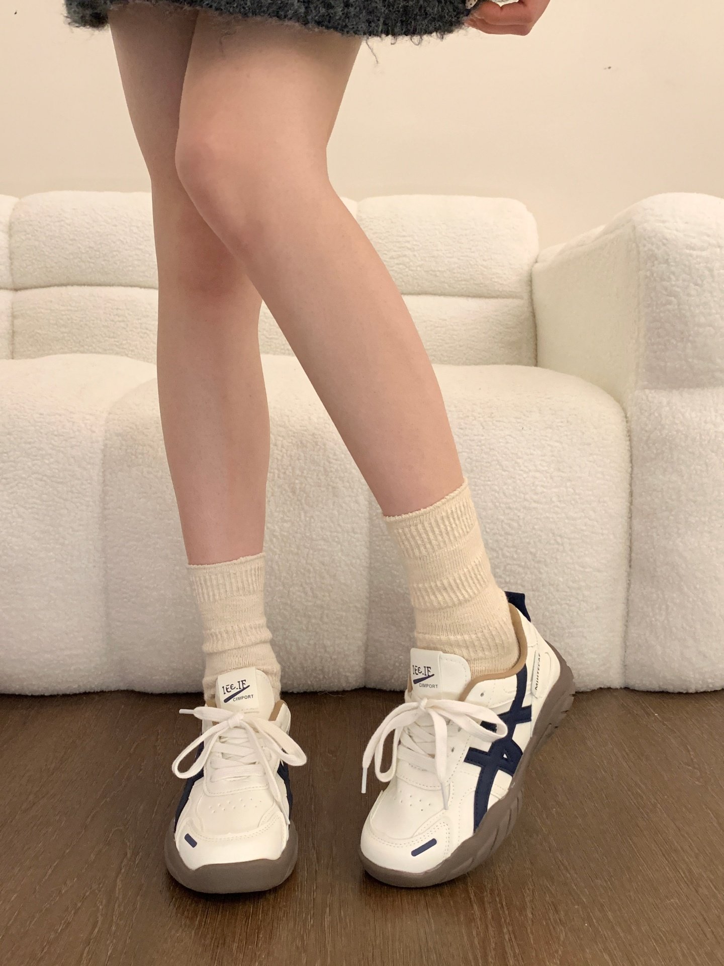 Women's 2025 New Autumn and Winter Sports Casual Platform Shoes, White Sneakers, Dad Shoes