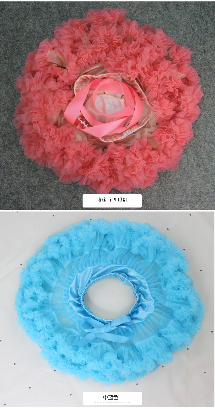 Jupe enfant en mousseline de soie - Ref 2048822 Image 13