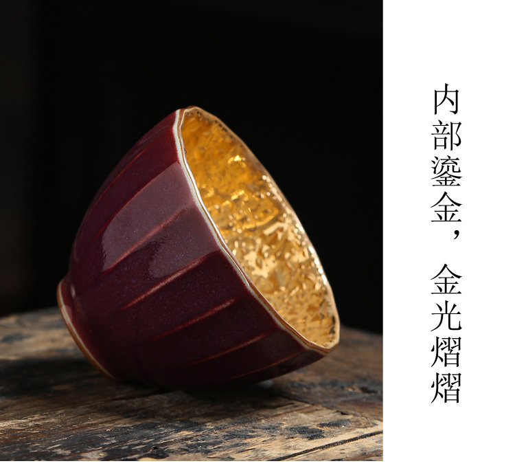 Variable coppering. As question light ceramic cups kung fu tea set sample tea cup tea cup single CPU puer tea bowl, master