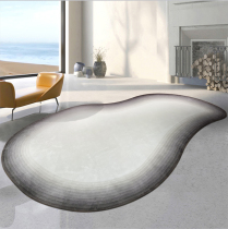 Imported Wool WOOL Silence Irregular Oval Irregular Oval Light Lavish Bed Side Sofa Living Room Handmade Carpet Custom