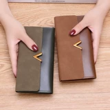 Бумажник, длинная свежая универсальная сумка через плечо, ретро кошелек, японские и корейские