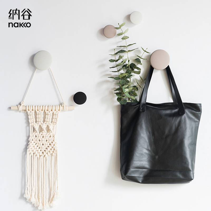 Naya Nordic Creative Decorative Hook home hanging clothes hook Xuanguan wall clothes hat hook wall Bag Hook au