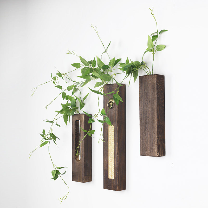 Simulation Flower Decoration Fake Flowers Chandelia Single Branch Dry Made Leaves Wall Pendant Living Room Bedroom Dining Room Water Bacon Milk Tea Shop