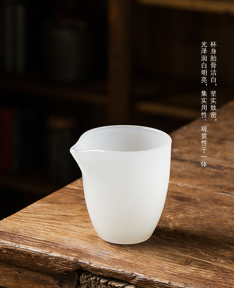 Soil fair story white porcelain cup points happens glass colored glaze tea tea is tea sea seats kung fu tea set