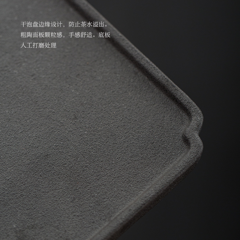 Jingdezhen Japanese white clay girder tea cozy contracted creative coarse pottery small household kung fu tea set