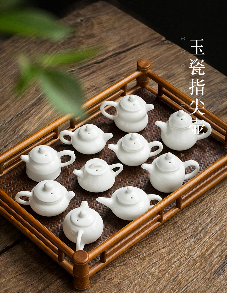 The Mini suet okho tea pet checking ceramic creative tea furnishing articles pocket play kung fu tea tea tea