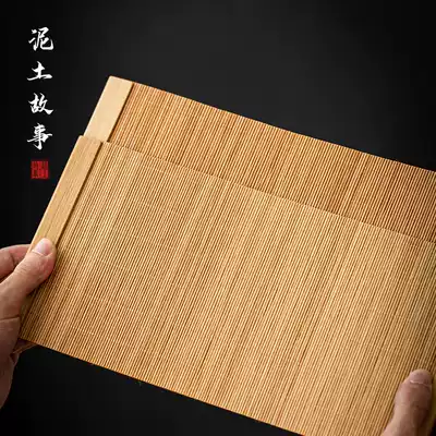 Bamboo mat woven table flag tea mat tea mat bamboo mat bamboo curtain bamboo mat insulation mat bamboo stick insulation mat bamboo stick insulation mat bamboo stick insulation tea table Zen