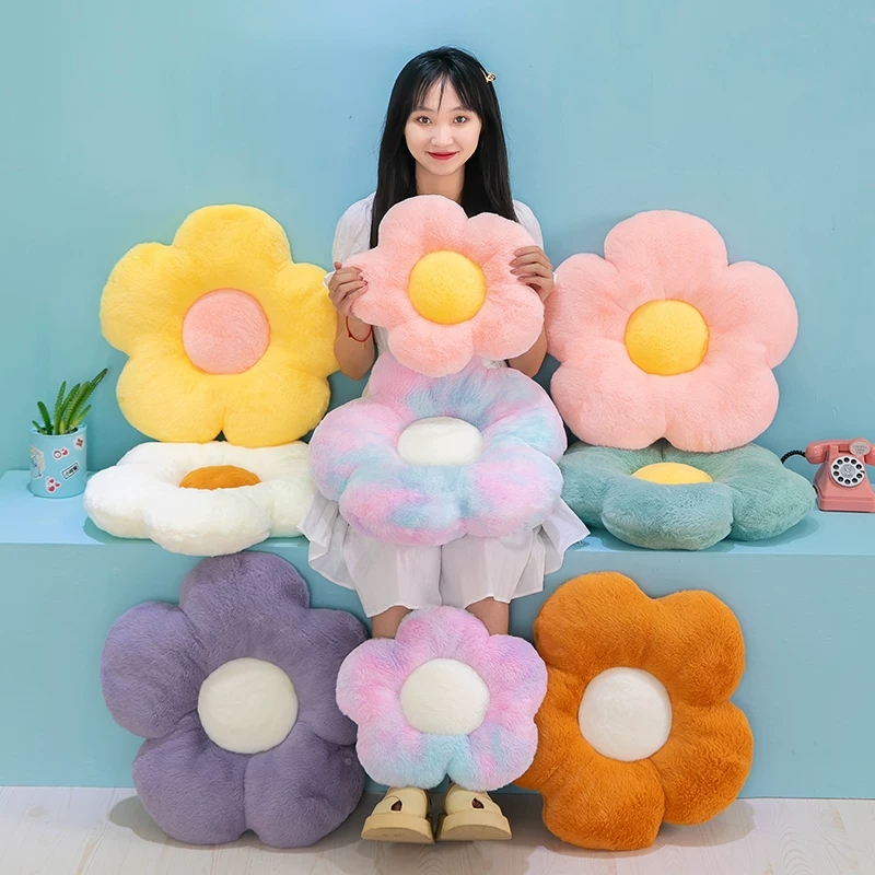 Цветочная подушка бабах подушка пол диван подушка подушка подставка для bay window, подушка для стула, как попа