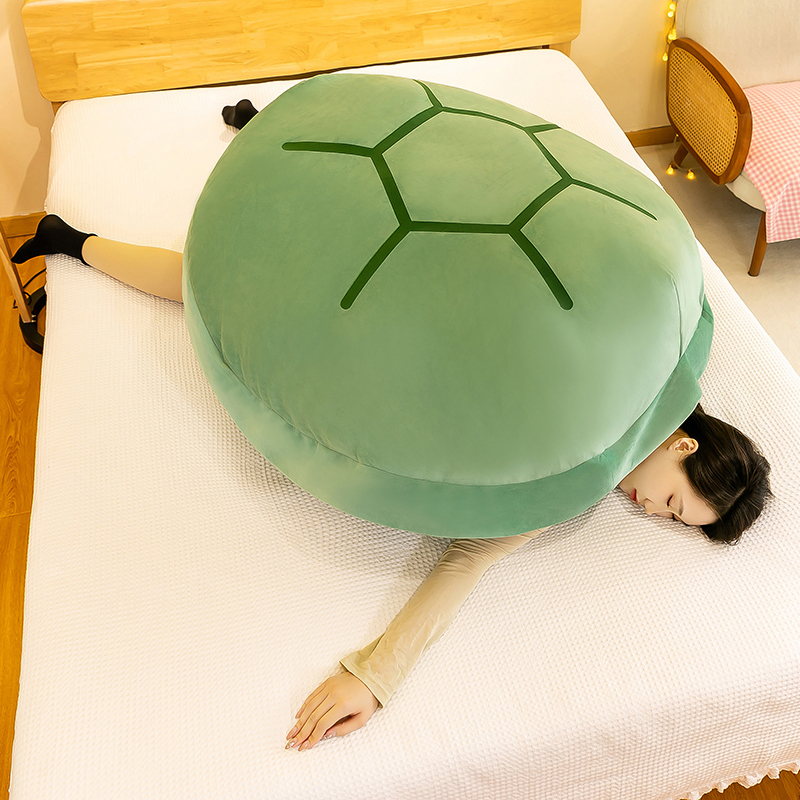 Super Soft Turtle Shell Pillow Wearable Sleeping Bag Plush Toy for Sleeping Lazy Doll Sofa Clothes for People to Wear on the Body Super Soft Turtle Shell Pillow Wearable Sleeping Bag Plush Toy for Sleeping Lazy Doll Sofa Clothes for People to Wear on the Body
