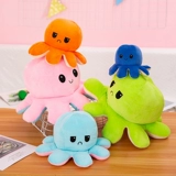 Эмоциональная двусторонная кукла, плюшевые рыбки, осьминог, подарок на день рождения