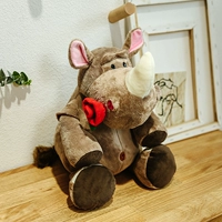 Коричневый носорог