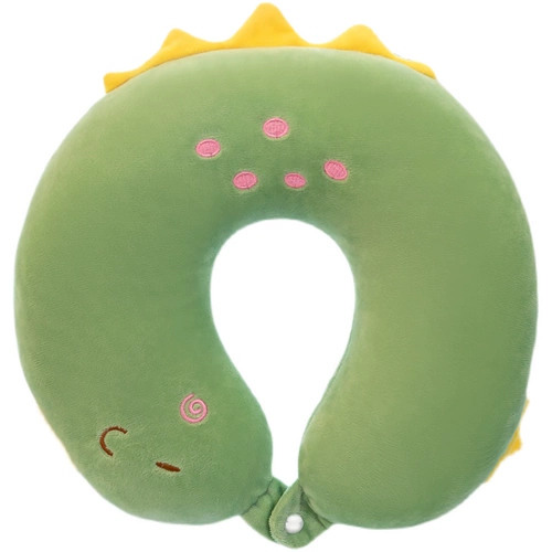 Мультяшная портативная подушка для шеи для сна для автомобиля, с защитой шеи