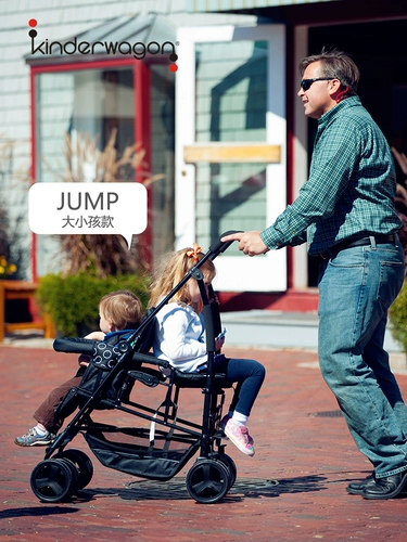 American Kinderwagon Double Croller Double Croller Second Child Artifact Artifact Легкий склад