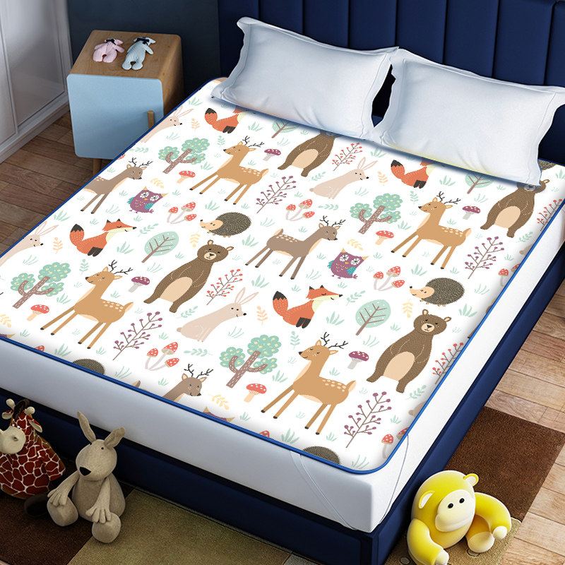 Baby anti-urine mat baby breathable waterproof washable Large size Four Seasons Children full bed overnight protection bed linen autumnen