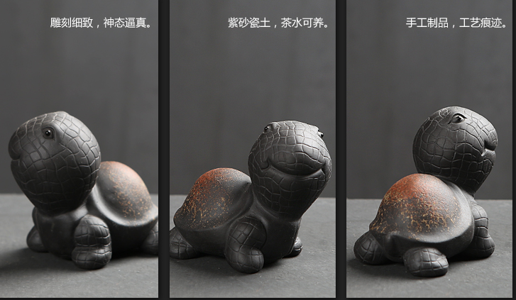 Yixing purple sand tea pet manual its the implies the along play tea tea tray tea furnishing articles transported goods arts and crafts