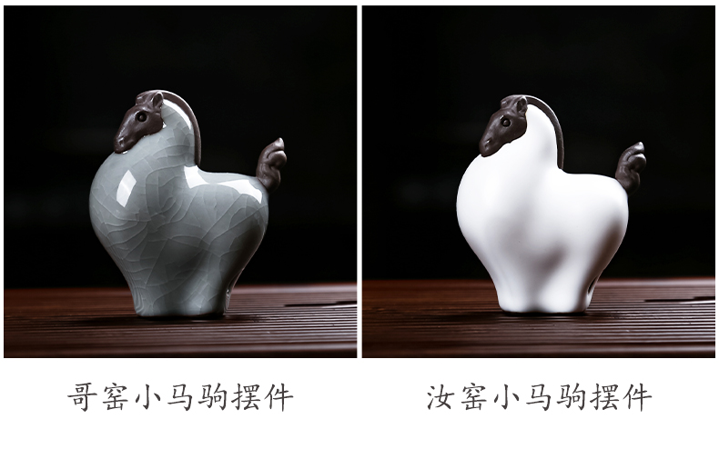 Year of the rat ferro, ShouXi goods wufu pig Year tea pet accessories purple sand tea tray was furnishing articles play cartoon creative tea to keep