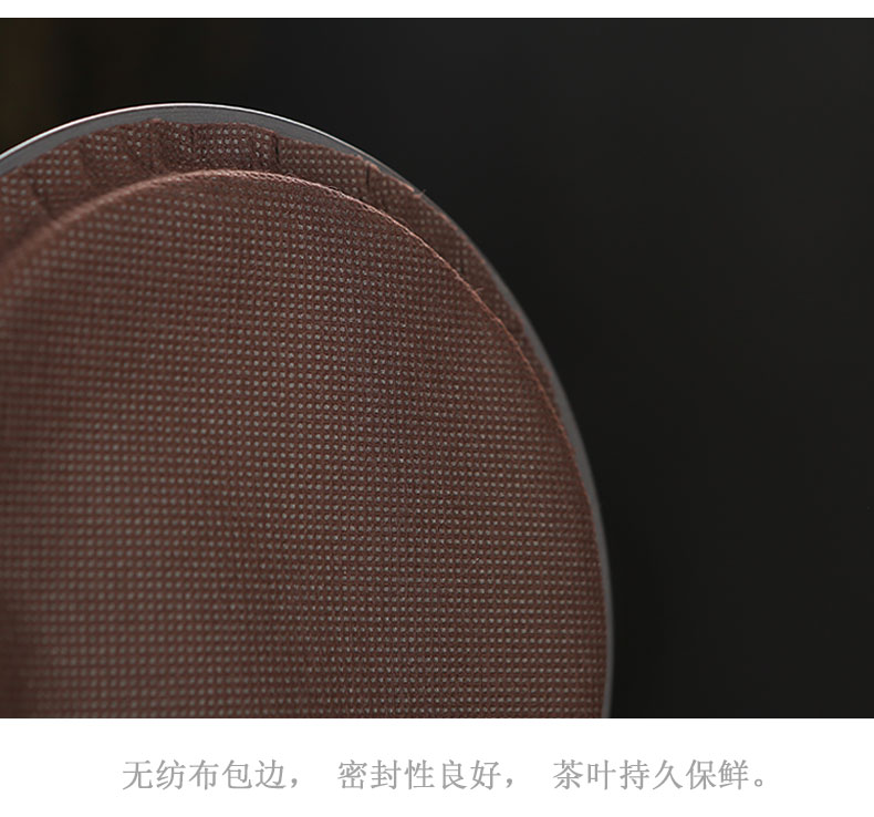 Violet arenaceous caddy fixings to large - sized ceramic POTS puer tea household moisture storage tank sealing as cans and POTS