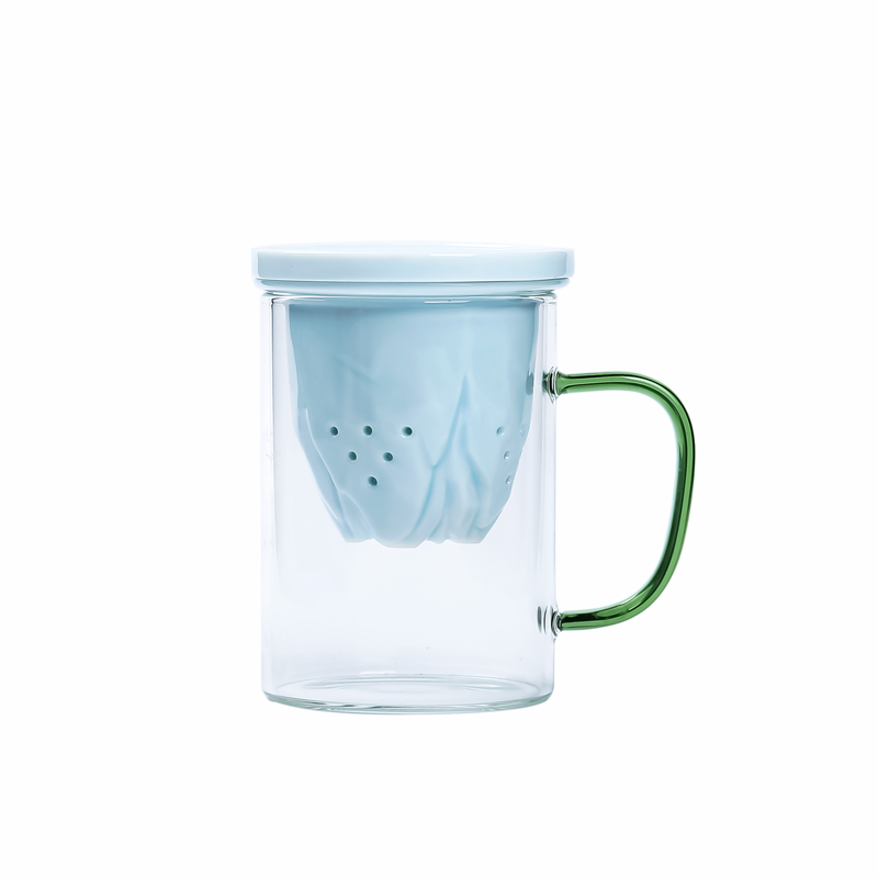 Cup glass keller Cup office in glass ceramic filter Cup home tea tea