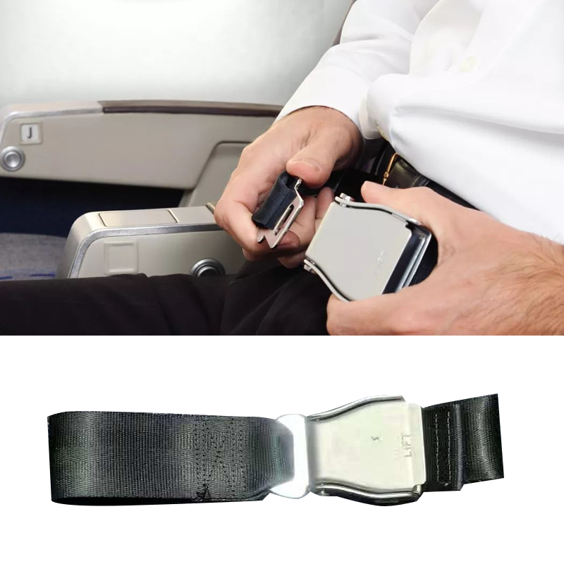 Aircraft Safety Belt Air Ride School Mock Training Appliance Flight Attendant Teaching Presents Two-point Seatbelt Safety Buckle