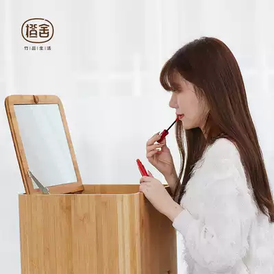 Orange House original mini makeup table multifunctional storage stool makeup storage small table small apartment table table