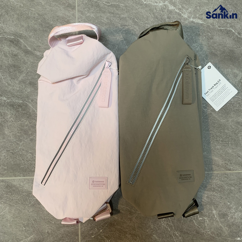 Domestic In-Stock Lululemon Fast Track 2.0 Sports Yoga Fitness Bag Single Shoulder Crossbody Backpack 9L