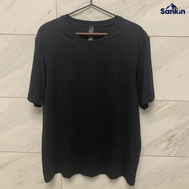In Stock Lululemon丨Zeroed in Short Sleeve Men's Sports Short Sleeve Shirt Lm3Gfns
