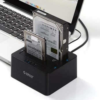 ORICO 6629US3-C-BK USB3.0 Двойной диск мобильный жесткий диск база