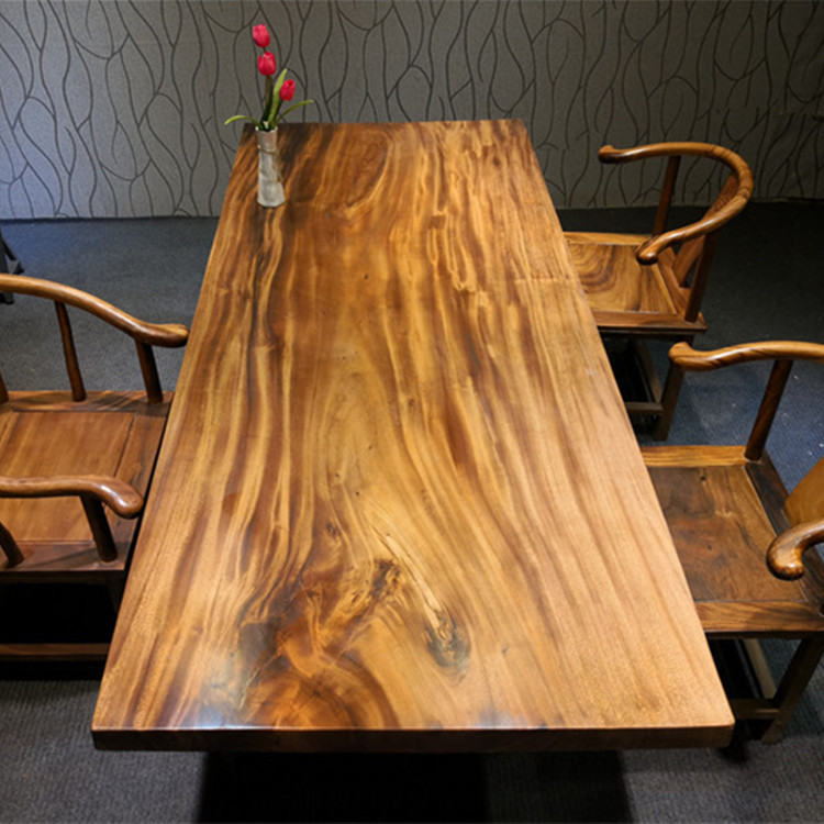 Size：234*97*6 South American walnut wood solid wood plate