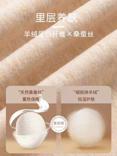 Бархатное термобелье, зимние штаны, шерстяные утепленные леггинсы, высокая талия