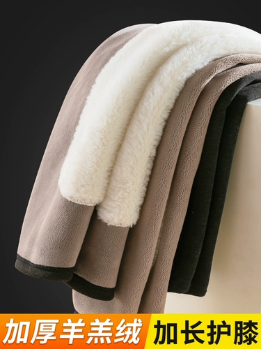 Удерживающие тепло утепленные штаны, бархатное шерстяное термобелье