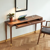 Woodwood Room Light Lavish Solid Wood Desk Nordic Wring Desk Комод Компьютерный Узкий Книжный