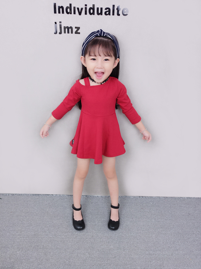 Váy bé gái mùa thu 2018 mới cho bé váy bé công chúa phiên bản Hàn Quốc của váy bé gái 3-4 tuổi 5 thủy triều váy đầm cho be gái 14 tuổi
