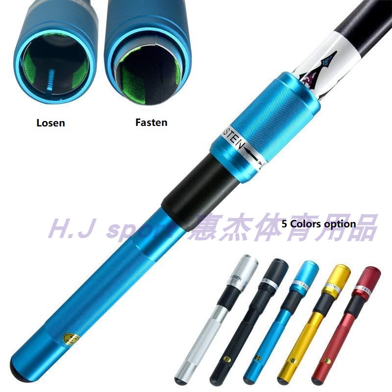 The American extended billiard club after extending the black 89th club sleeve metal and then extending the billiard accessories