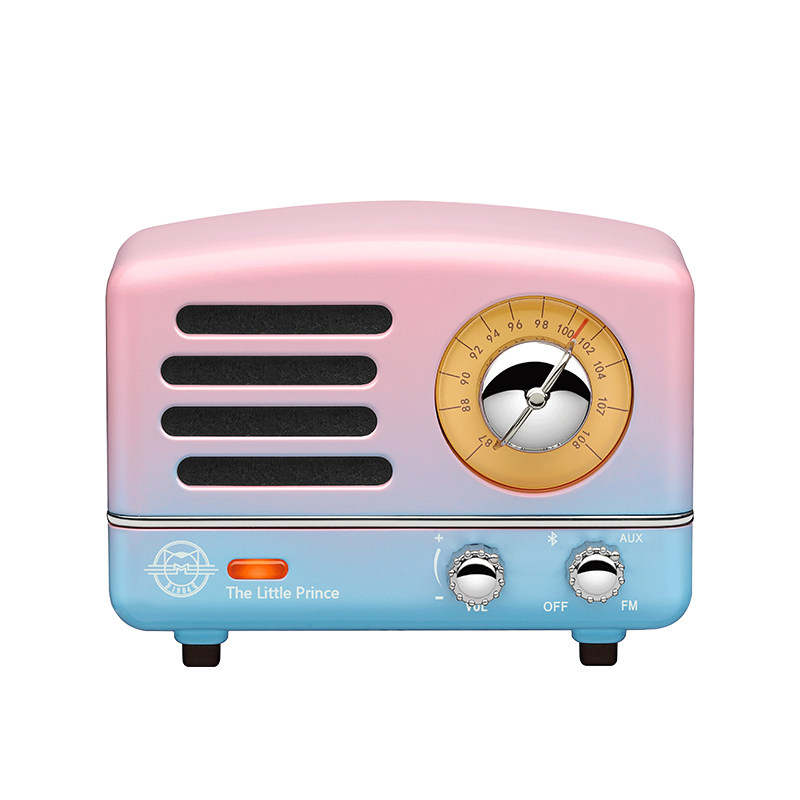 Elvis Presley Little Prince Convenience Bluetooth Radio Alarm Clock Portable Lithium Battery Speaker Audio Mini Speaker