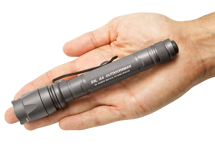 American Surefire god fire E2L AA 5 electric 80 lumminine flashlight E2L AA-HA-WH