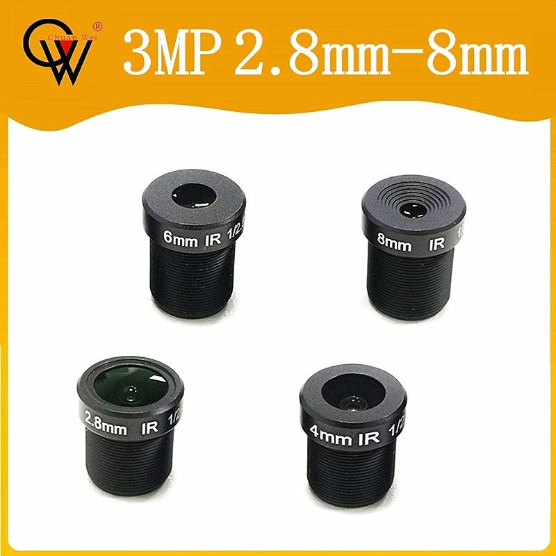 m12 surveillance lens 2 8mm-8mm focal length optional network HD 3 million series camera equipment accessories