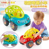 Soft hands ringing bell newborn 6-12 months infant Yi baby 0 - 1 - 3 years old hand grab ball boy toy