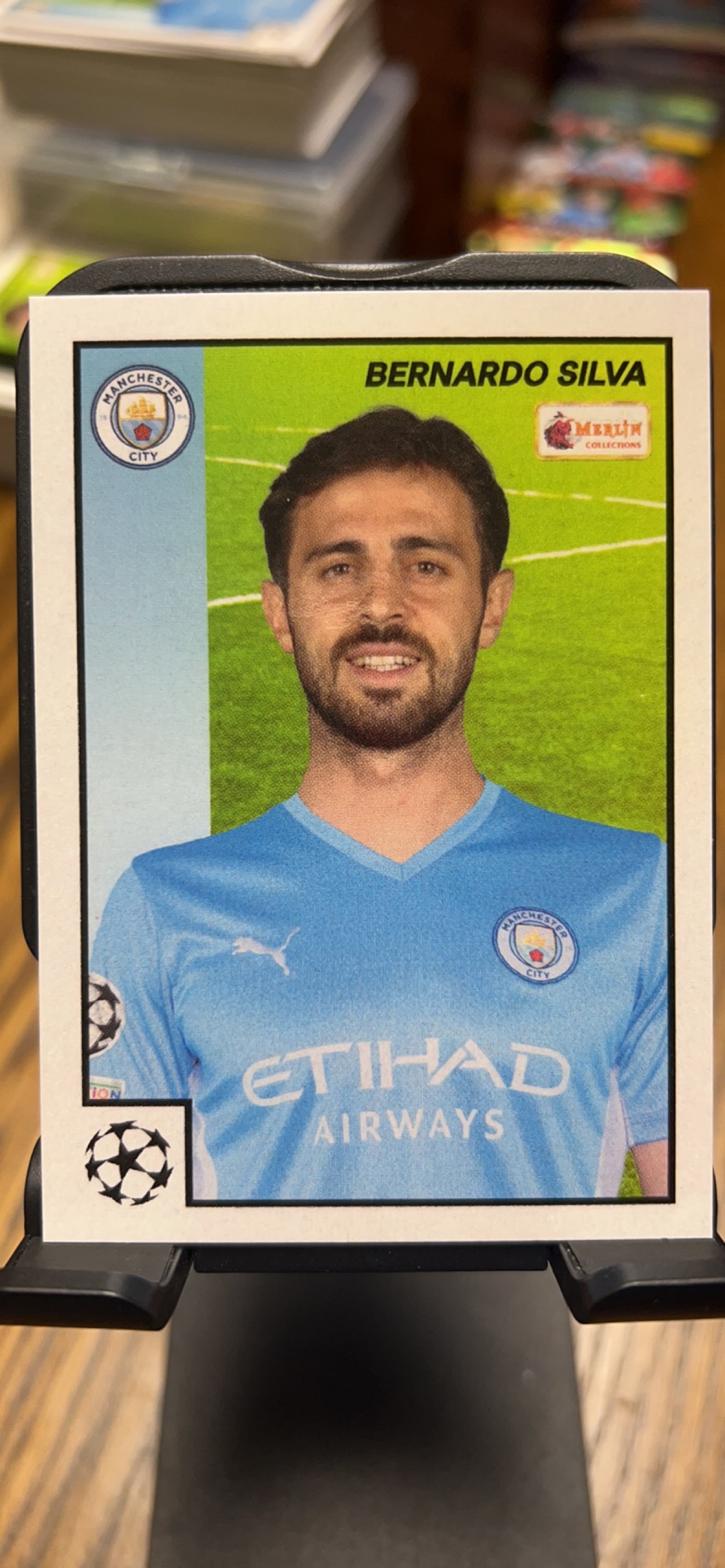 TOPPS 2021-2022 MERLIN97 Champions League BEAS Card B-Sitt Manchester City Portugal