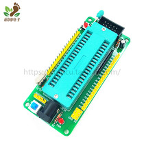 40P lock seat 51 microcontroller minimum system board development board support AT89C51 S52 STC89C52