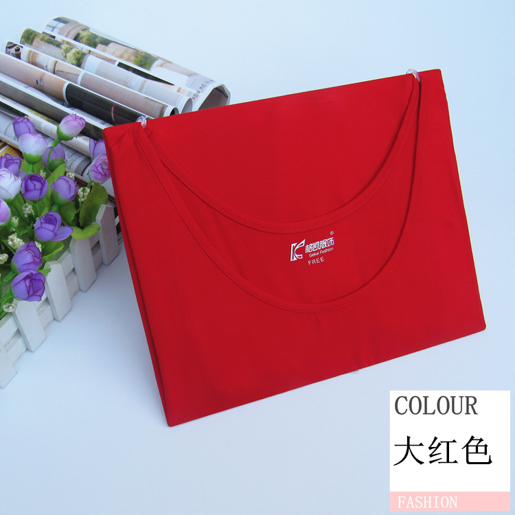 Gekai nữ cotton lớn cổ tròn phần mỏng đồ lót nhiệt modal quần áo mùa thu áo đơn mảnh áo len ao lot