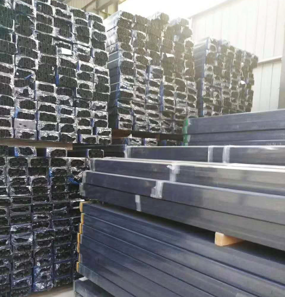 LED advertising display frame aluminum 45*90 profile 45 black aluminum alloy corner butt head monochrome outdoor