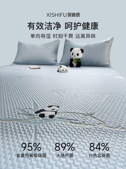 Master Xi's New Ice Silk Cooling Mat for Summer, Suitable for Home Use, Machine Washable, Suitable for Children and Infants, Summer Ice Silk Soft Mat